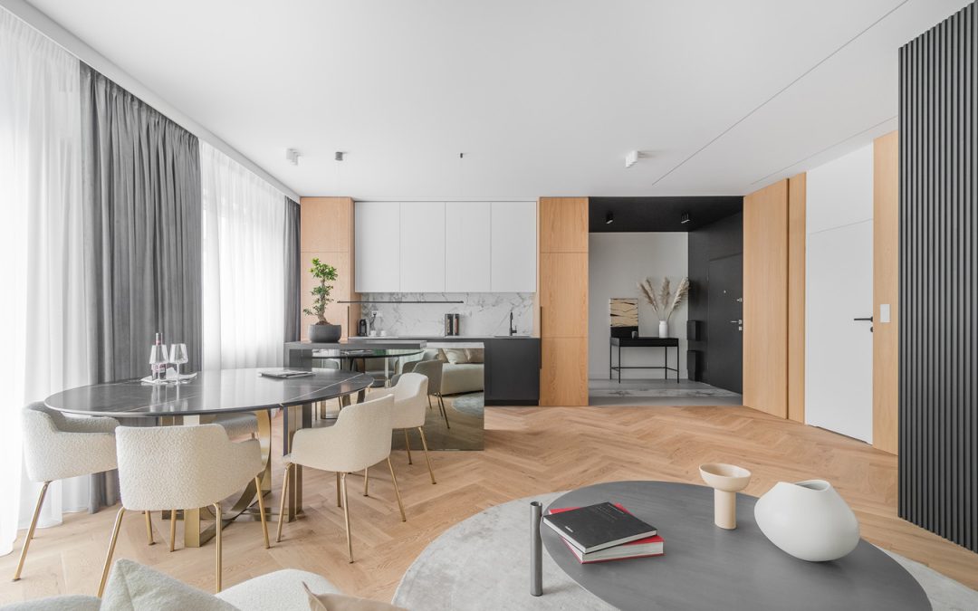 Realizacja apartamentu 105 m2, Żoliborz Artystyczny