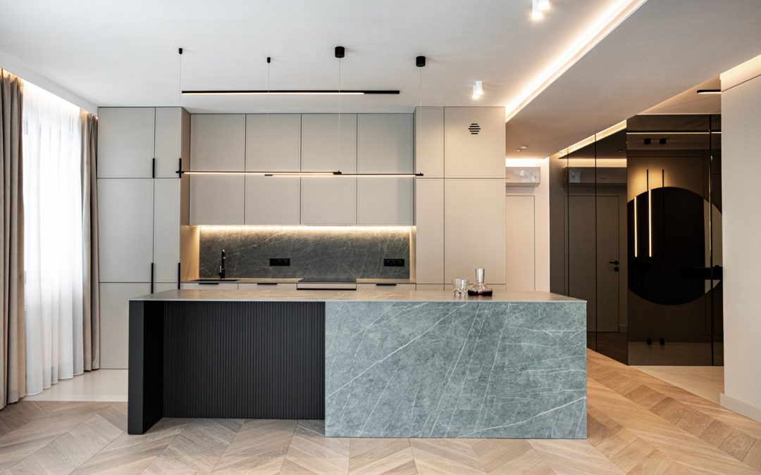 Realizacja apartamentu 120 m2, ul. Białej Floty