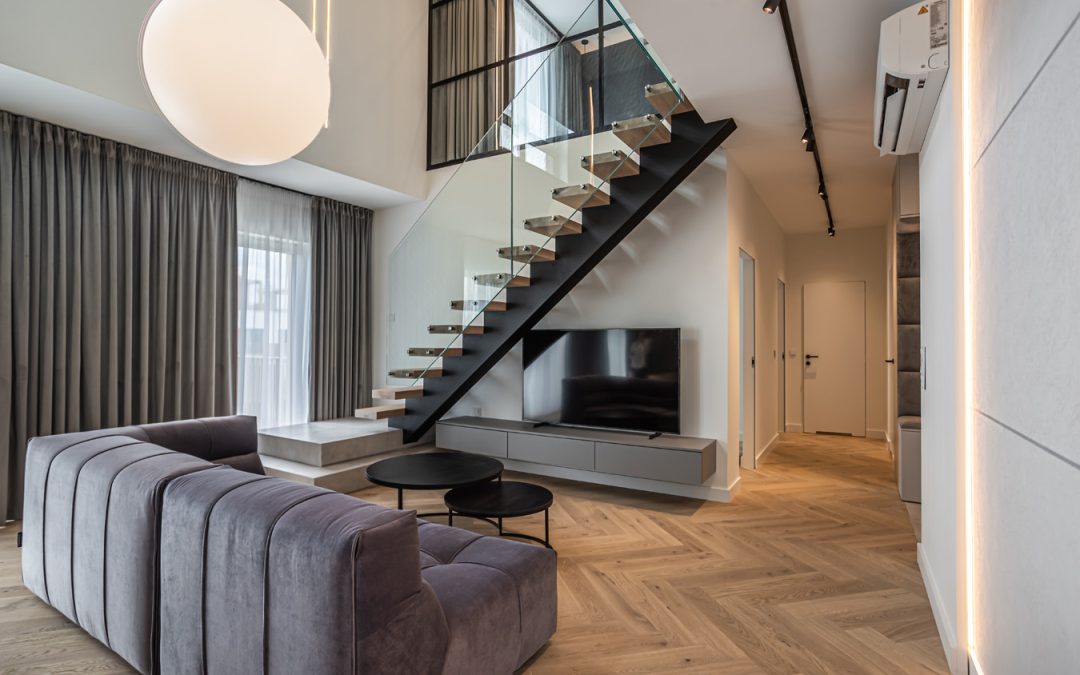 Realizacja penthouse’u 130 m2, ul. Lazurowa